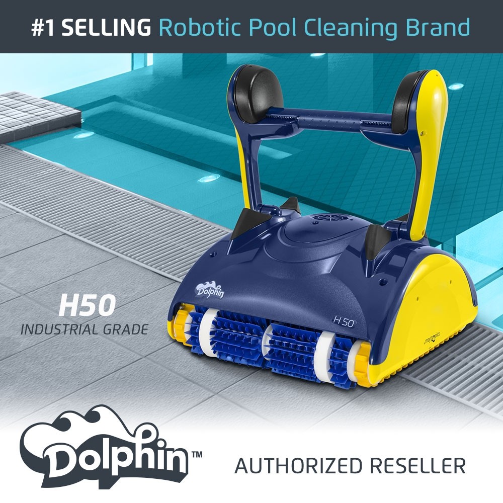 Dolphin H50 Commercial Pool Cleaner with CleverClean